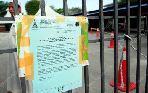 SURAU AL JANNAH SEKSYEN 23 DITUTUP
