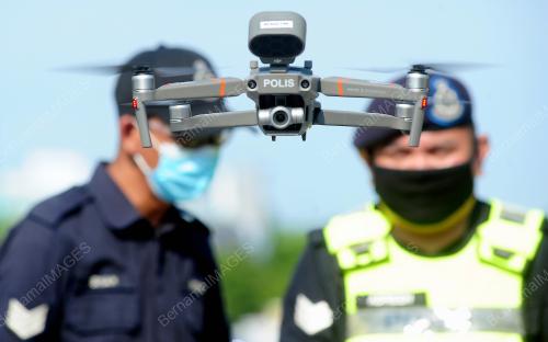 PEMANTAUAN DAN PENGUMUNAN PKP DARI UNIT DRON BUKIT AMAN
