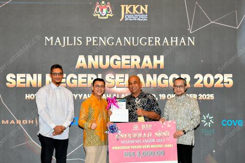 MAJLIS PENGANUGERAHAN ANUGERAH SENI NEGERI SELANGOR 2025