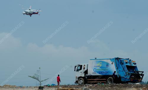 OPERASI PEMADAMAN KEBAKARAN HUTAN SIMPAN KUALA LANGAT SELATAN