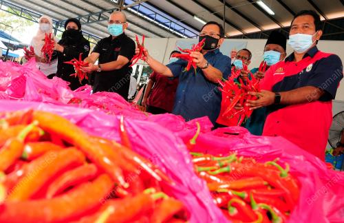 LAWATAN KERJA MENTERI PERTANIAN DAN INDUSTRI MAKANAN