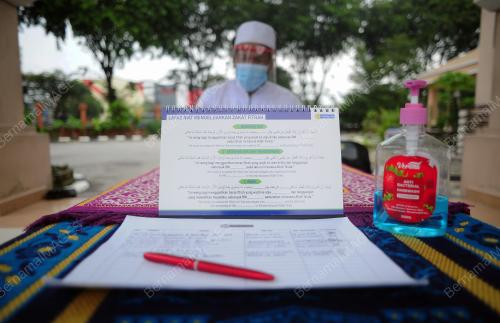 PEMBAYARAN ZAKAT SEPANJANG PERINTAH KAWALAN PERGERAKAN COVID-19