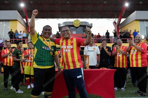 PERLAWANAN PERSAHABATAN MB SELANGOR DENGAN MB KEDAH