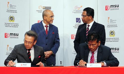 MAJLIS MOU DIANTARA MSU DENGAN JPS MALAYSIA