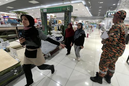LATIHAN KEBAKARAN AEON MALL SHAH ALAM