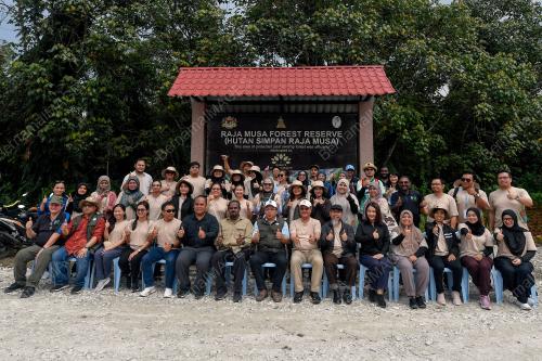 LAWATAN TAPAK HUTAN PAYA BAKAU OLEH DELEGASI ASEAN ATFP