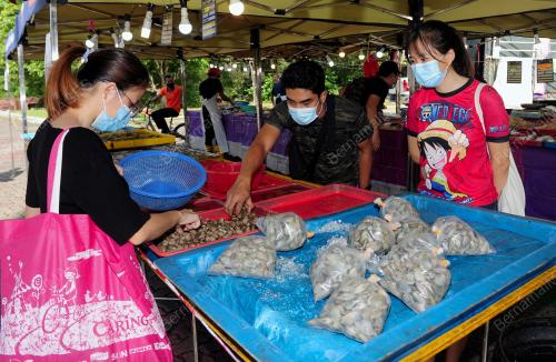 PEMATUHAN SOP PENGUNJUNG KE PASAR TANI