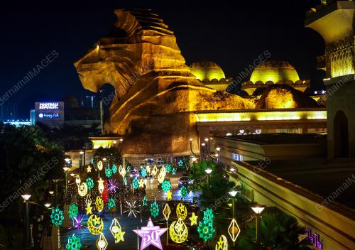 HIASAN LAMPU LED AIDILFITRI DI SUNWAY CITY