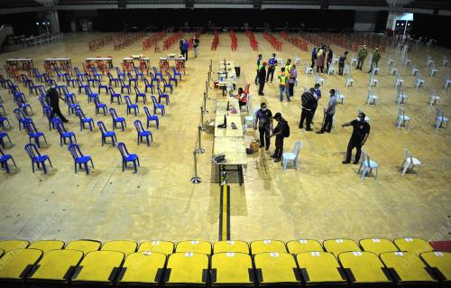 PERSIAPAN PUSAT PENILAIAN COVID-19 DAERAH PETALING