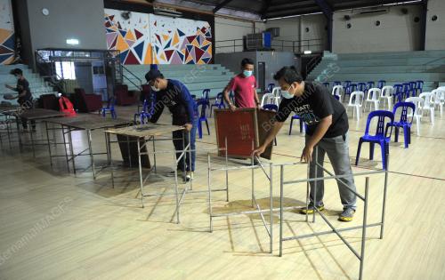 PERSIAPAN SARINGAN BERSASAR KOMUNITI SHAH ALAM