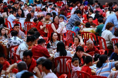 MAKAN BESAR TAHUN BARU CINA