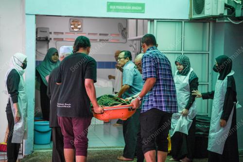 JENAZAH IBU FADHLINA SIDEK