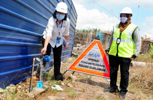 OPERASI SPAN BERKAITAN PENYAMBUNGAN BEKALAN AIR SECARA TIDAK SAH