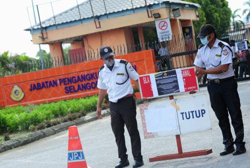 OPERASI JPJ SELANGOR DITUTUP (COVID-19)