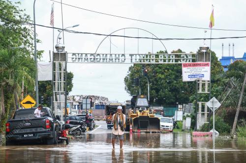 BANJIR KILAT DI KAMPUNG BUKIT CHANGGANG, BANTING
