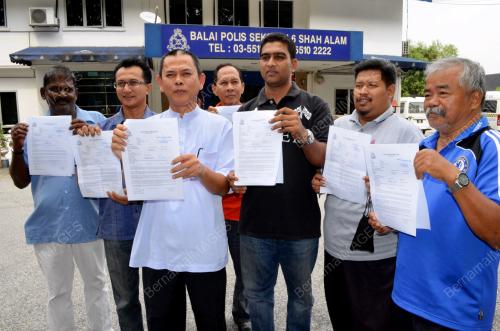 LAPORAN POLIS TERHADAP MOHAMAD SABU