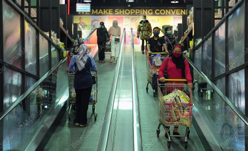 TINJAUAN DI PASARAYA MENJELANG PKPD DI SELANGOR