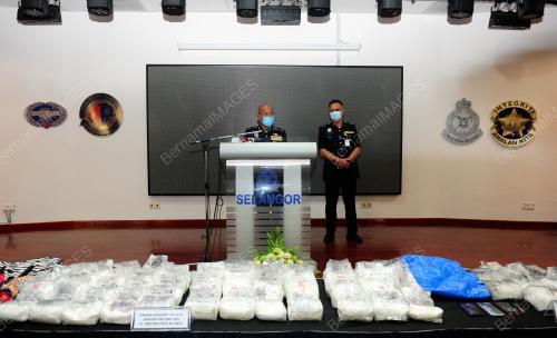 SIDANG MEDIA RAMPASAN DADAH JENIS SYABU