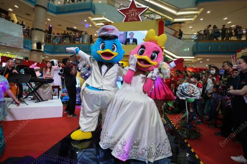 CAPTAIN QUACK AND LADY QUACK WEDDING