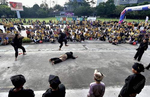 PROGRAM SHAH ALAM HARI TANPA KENDERAAN MBSA