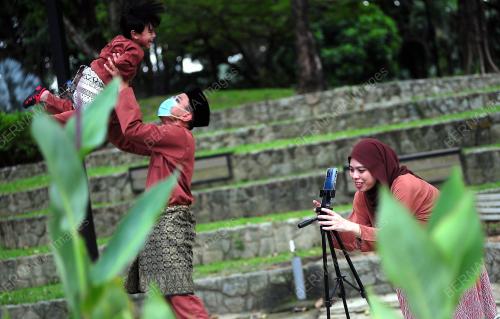 TINJAUAN SUASANA HARI RAYA PERTAMA AIDILFITRI