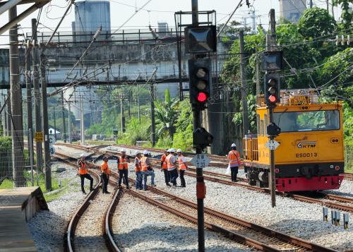 SIDANG MEDIA GANGGUAN PERKHIDMATAN TREN & OPERASI KTMB TERJEJAS