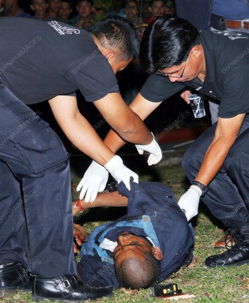 KEJADIAN TEMBAK_DI PASAR RAYA GIANT SHAH ALAM