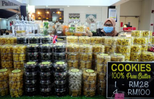 TINJAUAN JUALAN KUIH RAYA MENJELANG AIDILFITRI