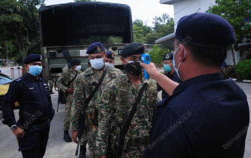 REJIMEN 502 LAPOR DIRI DI IPD SHHA ALAM (COVID-19)