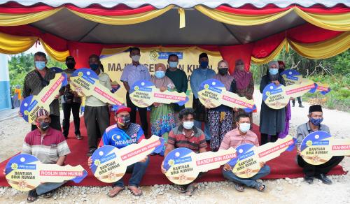 MAJLIS SERAHAN KUNCI BANTUAN BINA RUMAH LZS