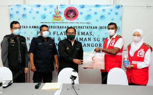 SIDANG MEDIA PKPD DI FLAT SUNGAI EMAS KUALA LANGAT