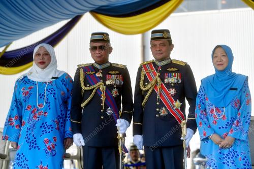 ISTIADAT PERBARISAN SERAH TERIMA JAWATAN PANGLIMA TENTERA UDARA DAN UPACARA KENAIKAN PANGKAT TENTERA UDARA KE 19