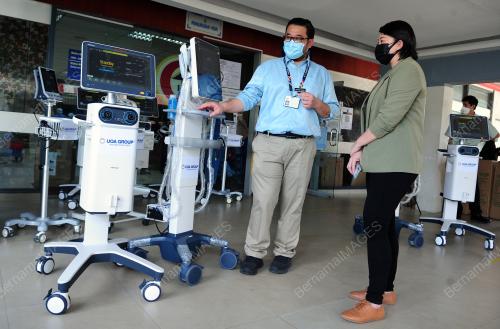 SUMBANGAN PERALATAN UNTUK ICU HTAR KLANG