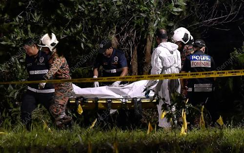 NAHAS PESAWAT TERHEMPAS DI ELMINA SHAH ALAM