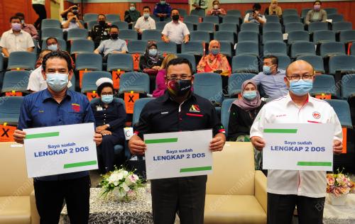 SUNTIKAN VAKSIN KEDUA PETUGAS HADAPAN NEGERI SELANGOR