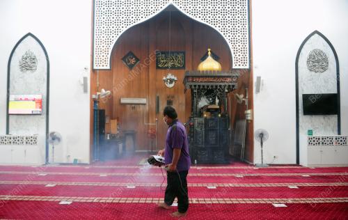 SEMBURAN PEMBASMI KUMAN SELEPAS SOLAT SUNAT AIDILADHA