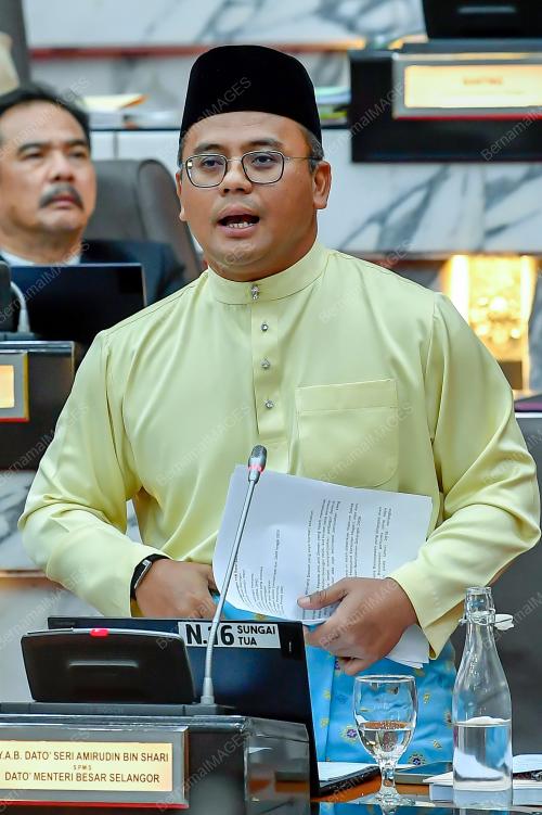 SESI PEGULUNGAN PERBAHASAN BELANJAWAN SELANGOR 2026
