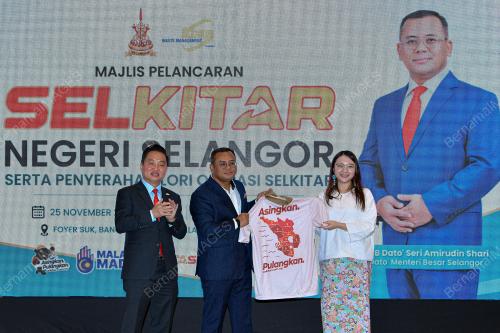 PERASMIAN SELKITAR DAN PENYERAHAN LORI OPERASI SELKITAR