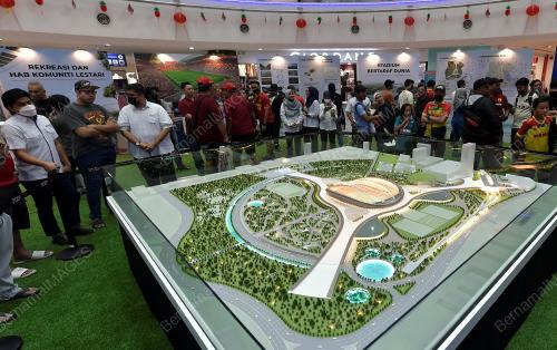 PAMERAN REPLIKA KOMPLEKS SUKAN SHAH ALAM