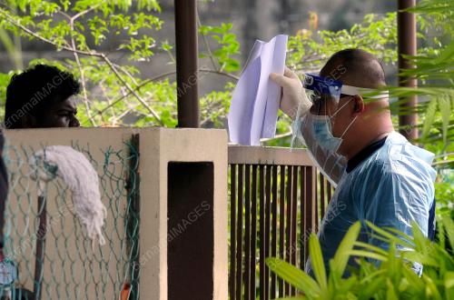 TINJAUAN HARI KEDUA DI PKPD FLAT SUNGAI EMAS KUALA LANGAT