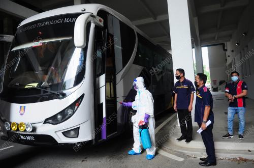 PERSEDIAAN MENGHANTAR PULANG PELAJAR UiTM SEMPENA AIDILFITRI