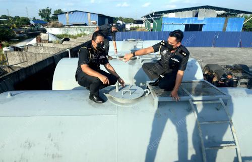 RAMPSAN MINYAK DIESEL TIDAK SAH