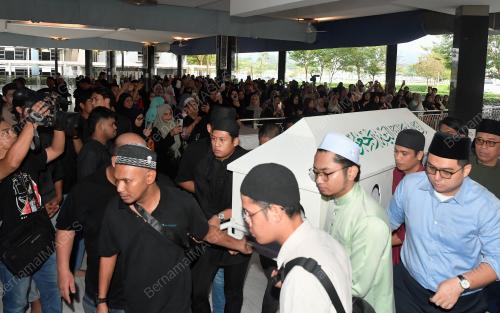 JENAZAH NIDZA AFHAM SELAMAT DIKEBUMIKAN