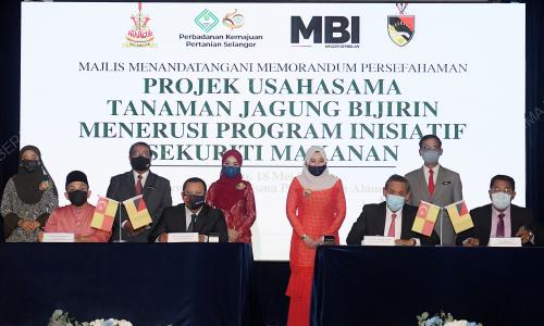 MAJLIS MENANDATANGANI MOU SELANGOR & NEGERI SEMBILAN