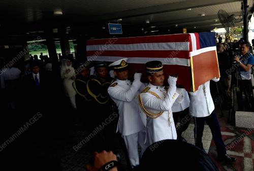 JENAZAH BEKAS YANG DIPERTUA NEGERI SARAWAK