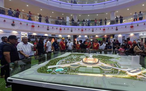 PAMERAN REPLIKA KOMPLEKS SUKAN SHAH ALAM