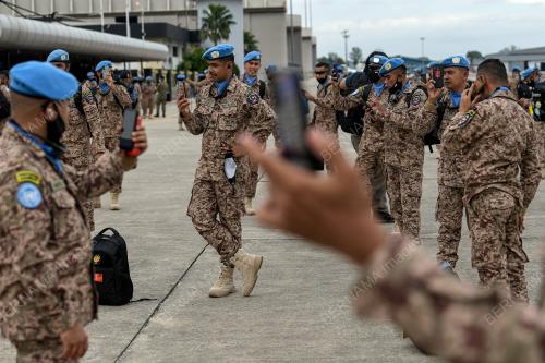 PENGHANTARAN KUMPULAN PERTAMA MALBATT 850-9