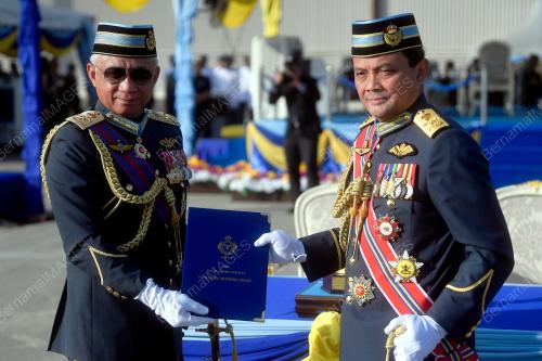 ISTIADAT PERBARISAN SERAH TERIMA JAWATAN PANGLIMA TENTERA UDARA DAN UPACARA KENAIKAN PANGKAT TENTERA UDARA KE 19