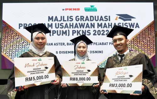 MAJLIS GRADUASI PROGRAM USAHAWAN MAHSISWA PKNS