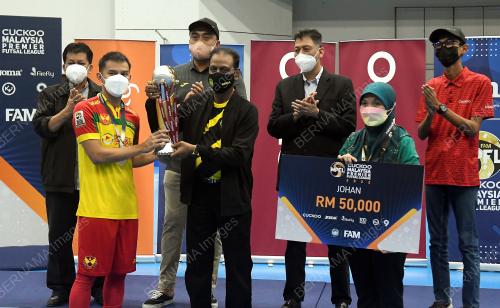 PENYAMPAIAN HADIA LIGA PRIMIER FUTSAL MALAYSIA 2022